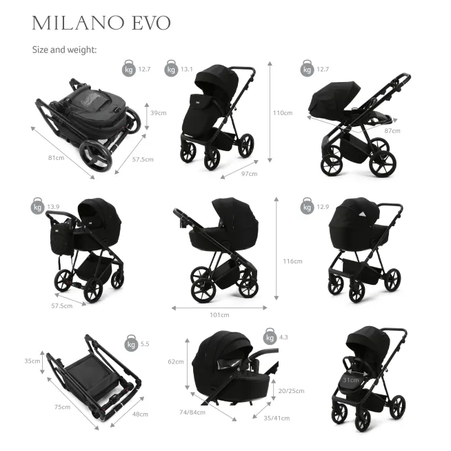 Milano stroller hot sale