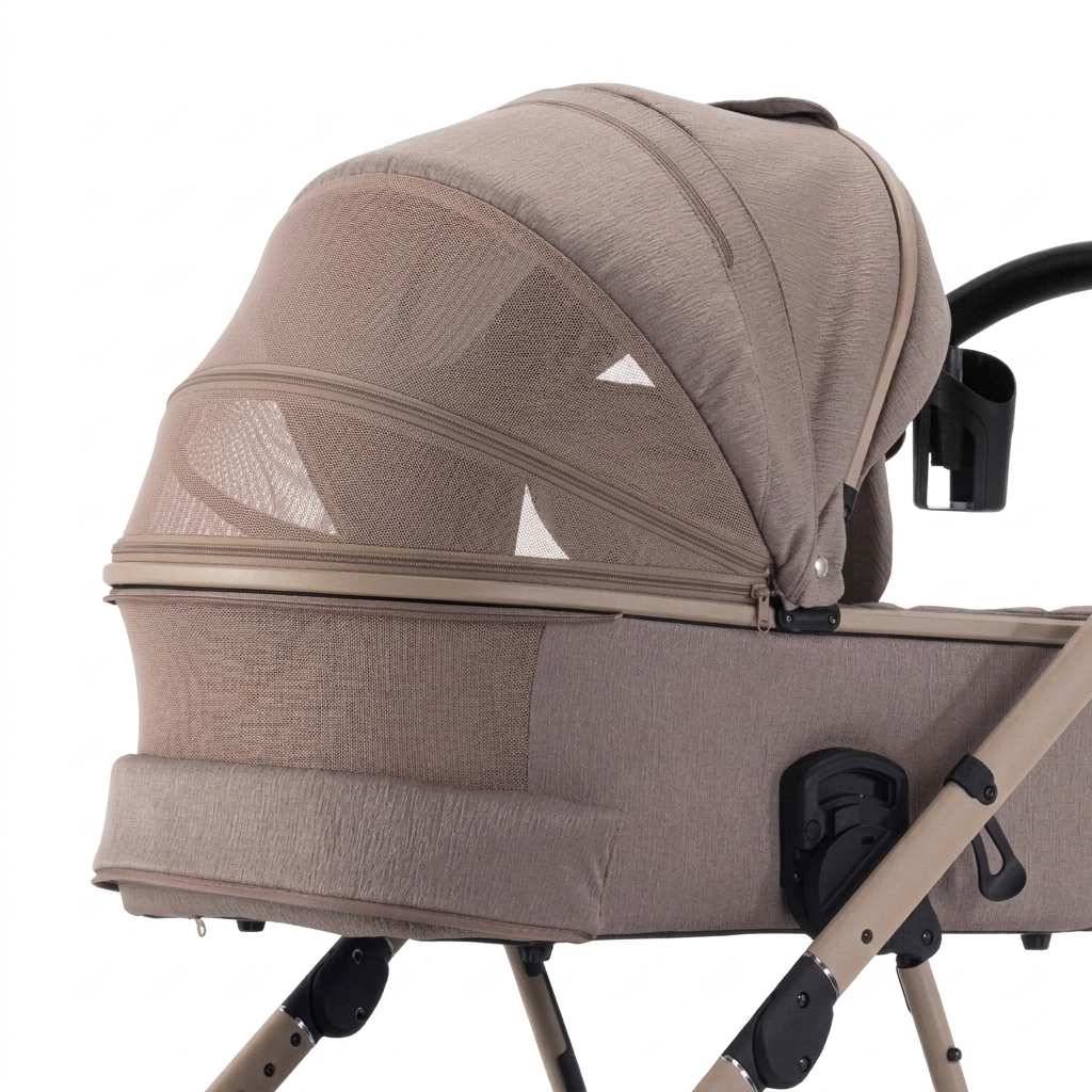 Milano Natura Carrycot Cappuccino - ventilation
