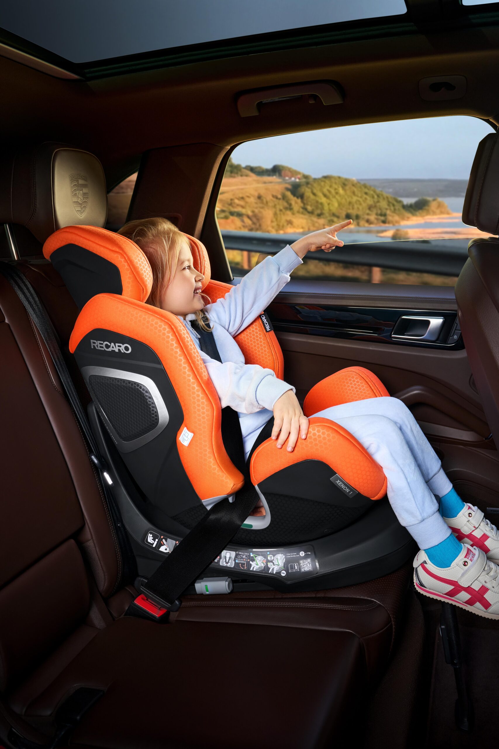 Recaro Xenon 1 vibrant orange Car Seat
